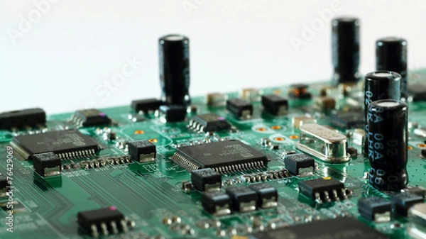 Obraz Microchip Leiterplatte