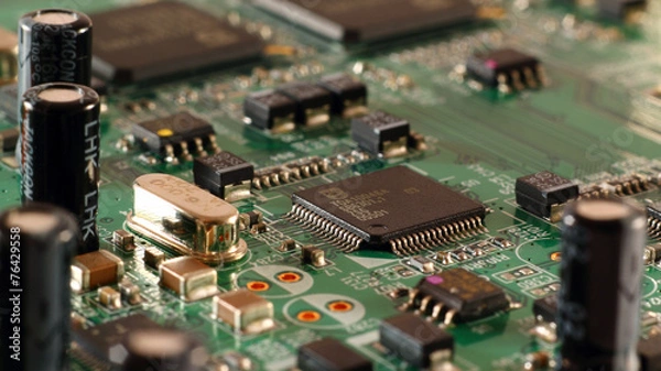 Obraz Microchip Leiterplatte7