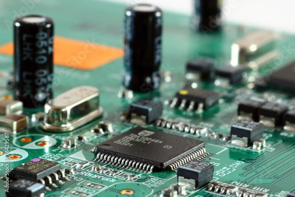 Obraz Microchip Leiterplatte3