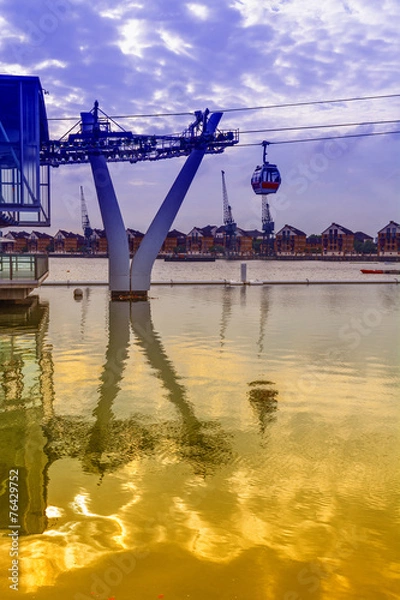 Obraz London cable car