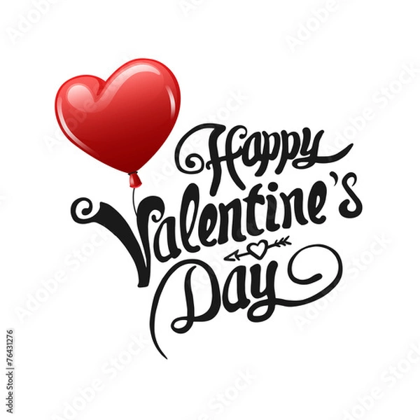 Fototapeta Valentines day vector