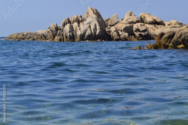 Fototapeta il granito e il mare