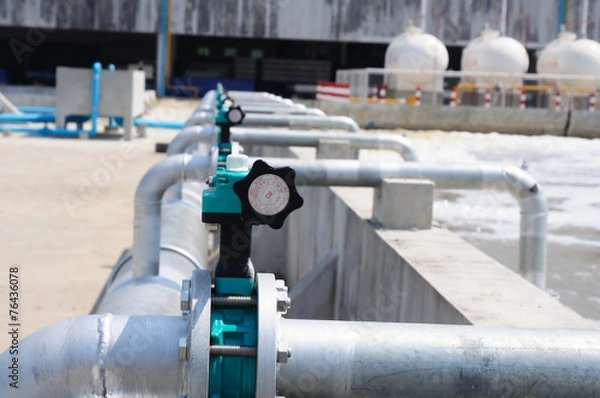 Obraz Oczyszczanie ścieków