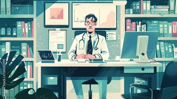 Obraz hospital profession work