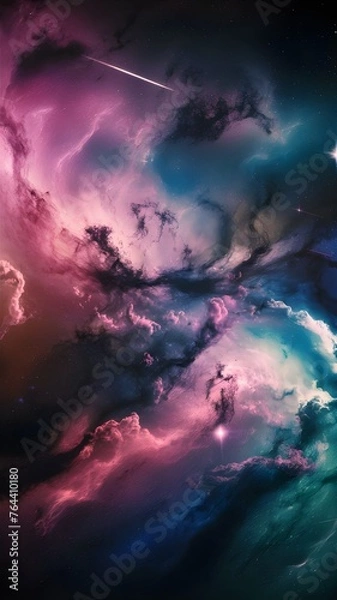 Obraz blue sky and clouds