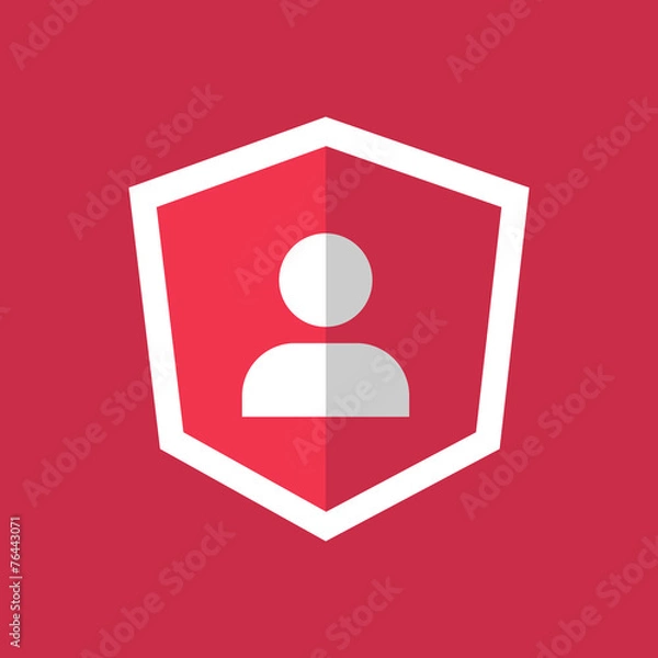 Obraz Person Flat Icon