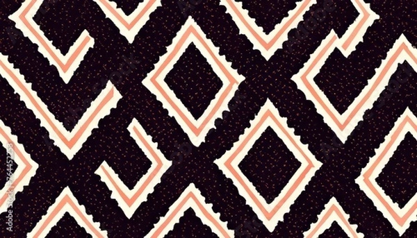 Obraz seamless pattern with Mystic Swirl