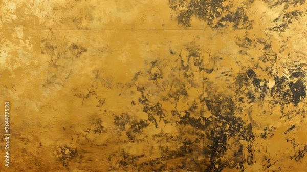 Obraz 黒と墨と金アート