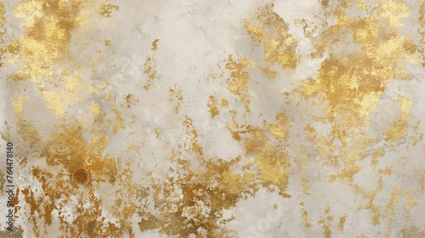 Fototapeta 白と金のアート