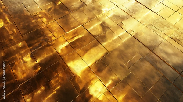 Fototapeta 黄金の創造アート