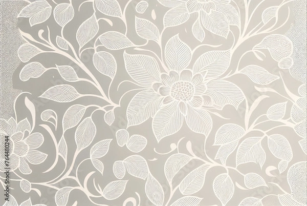 Obraz White Flower Background