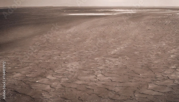 Obraz 温暖化　環境破壊　地球　灼熱　乾燥　砂漠化