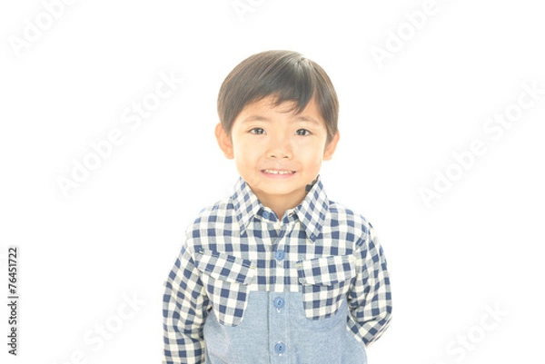 Fototapeta 笑顔の男の子