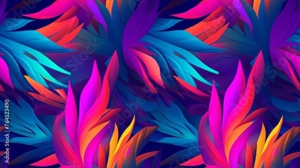 Fototapeta seamless pattern with Argyle Paisley transparent  ikat