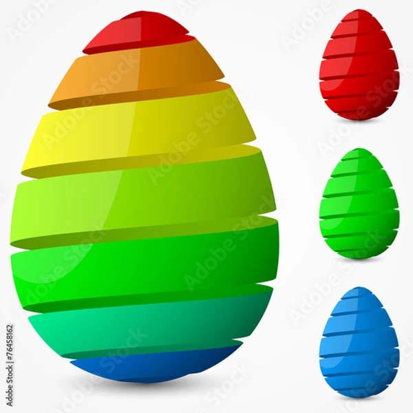 Fototapeta easter egg design.