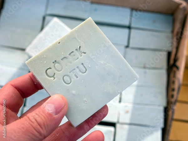 Fototapeta handmade natural soap molds,