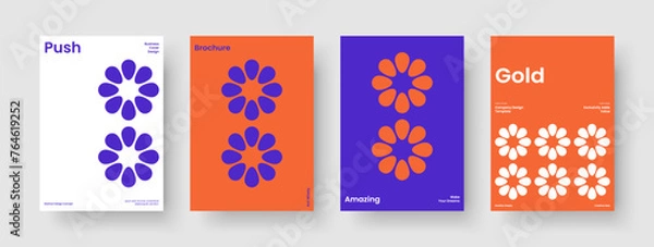 Fototapeta Creative Background Design. Abstract Poster Layout. Geometric Book Cover Template. Business Presentation. Banner. Flyer. Report. Brochure. Notebook. Brand Identity. Handbill. Advertising. Journal