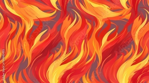 Fototapeta seamless pattern withHazy Rainbows  Lagoon Ombre 