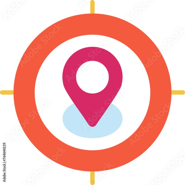 Fototapeta Location Icon