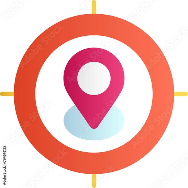 Fototapeta Location Icon
