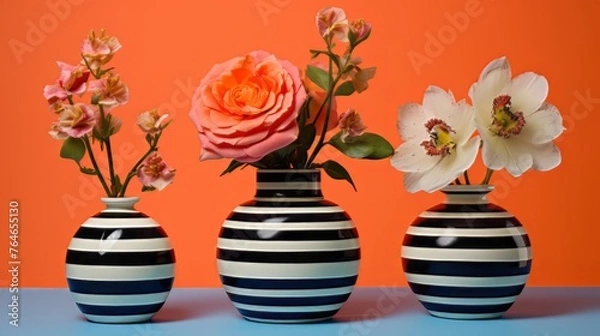 Obraz Striped compositions