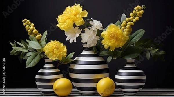 Obraz Striped compositions