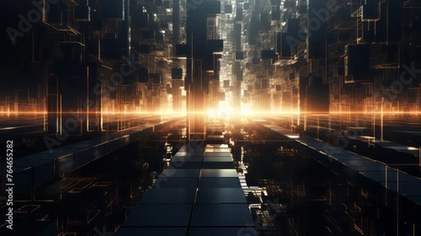 Obraz Striped compositions