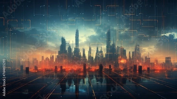 Obraz Striped compositions