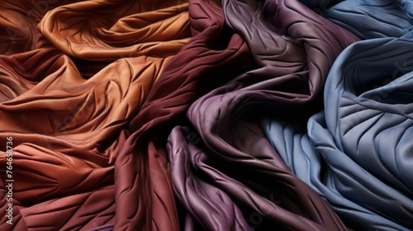 Obraz Textured fabrics