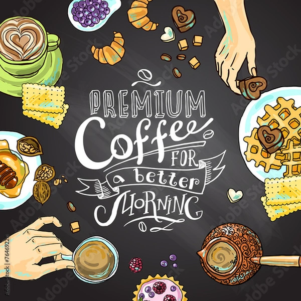 Obraz cofee background