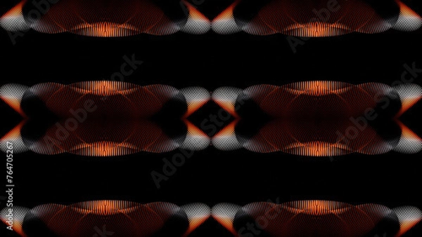 Fototapeta Creative illustration animation background design 