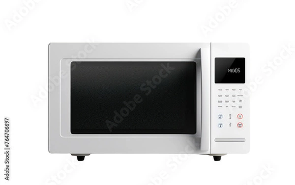 Obraz Modern Microwave Oven Isolated on Transparent Background