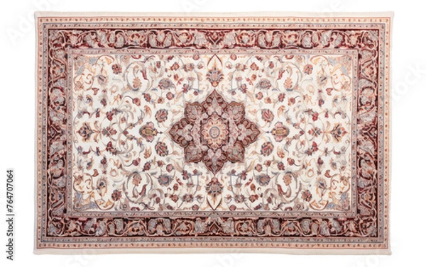 Obraz Modern Area Rug Isolated on Transparent Background