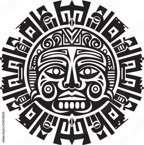 Fototapeta Knights Keep Medieval Castle Vector Emblem and Design Regal Ramparts Vector Logo and Design Showcasing Medieval Castle