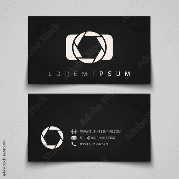 Obraz Business card template