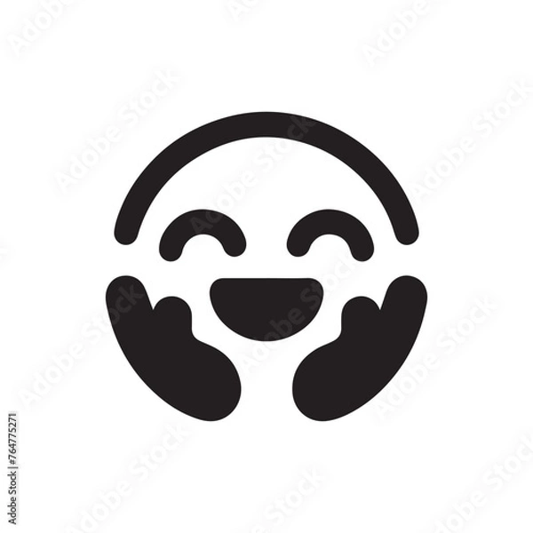 Obraz Happy emoji icon 