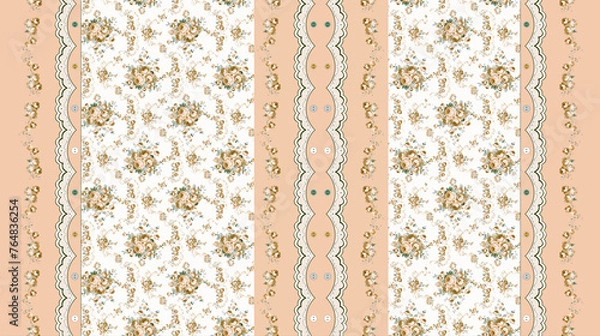 Obraz Digital And Textile Design Pattern