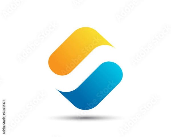 Obraz S Letter Logo Template