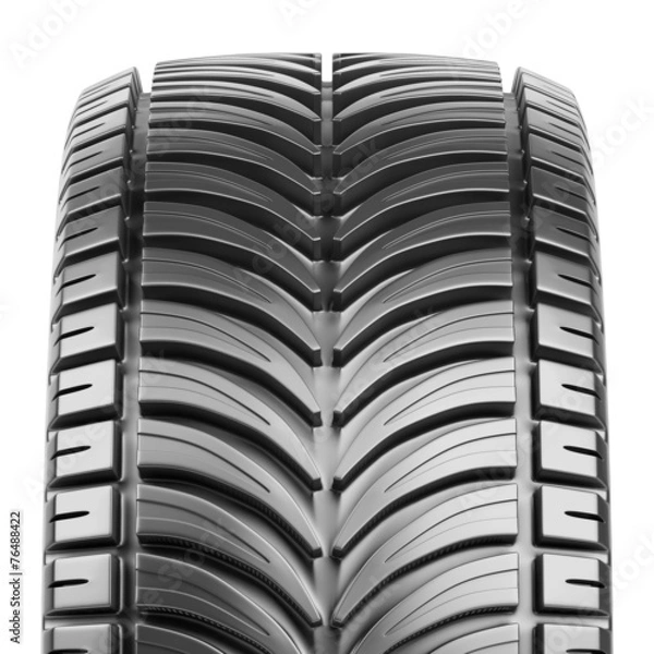 Obraz Tyre isolated on white
