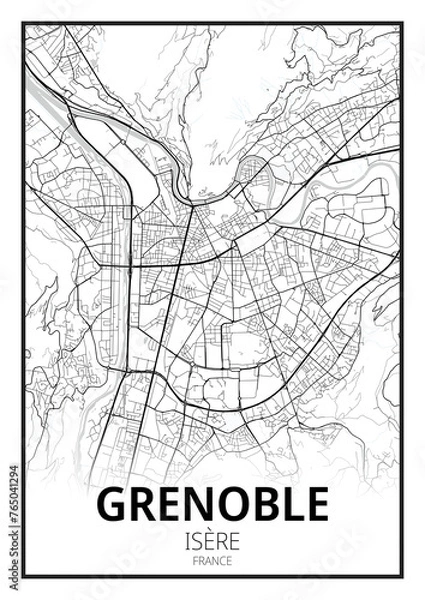 Obraz Grenoble, Isère