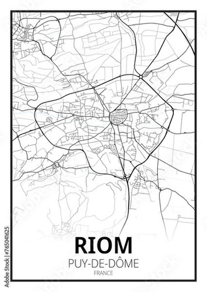 Obraz Riom, Puy-de-Dôme