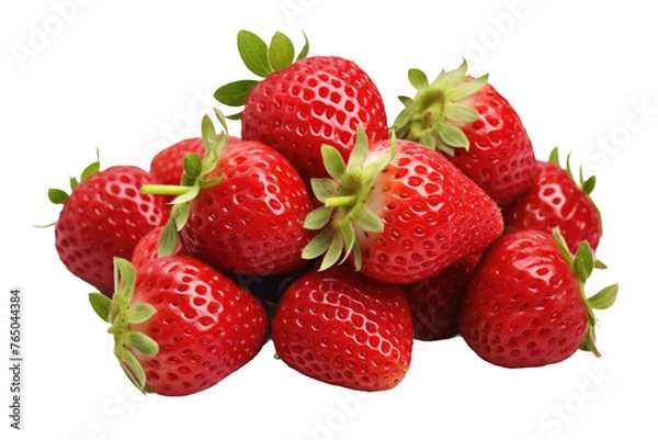 Obraz A Sumptuous Pile of Juicy Strawberries.