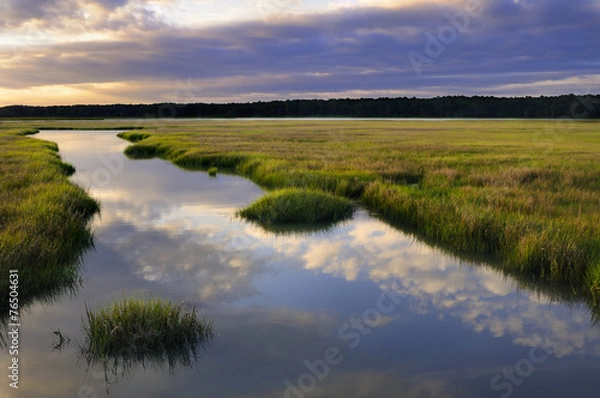 Obraz Clouds Reflecting in Water