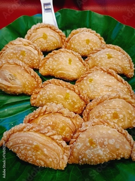 Obraz Thai dessert or Curry puff snack