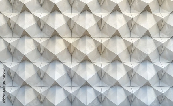 Fototapeta Geometric Evolution: Futuristic Rhombus Patterns