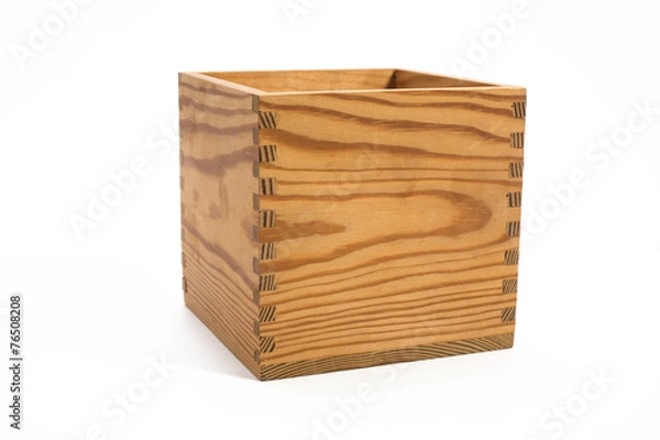 Obraz wooden box