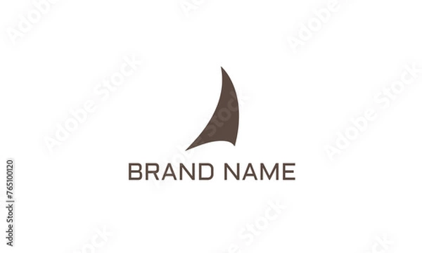 Obraz Boat Logo Design Template Vector Graphic Branding Element.