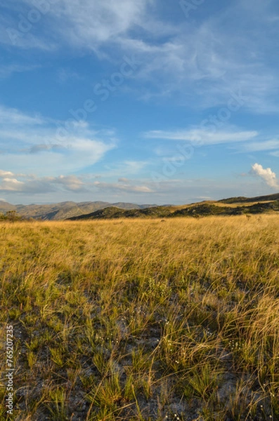 Fototapeta Mountains in the state of Minas Gerais in Brazil. They are part of the Serra do Cipó region.