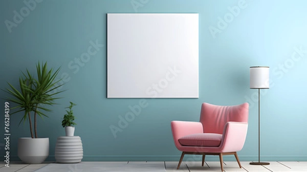 Fototapeta 3d Poster Mockup