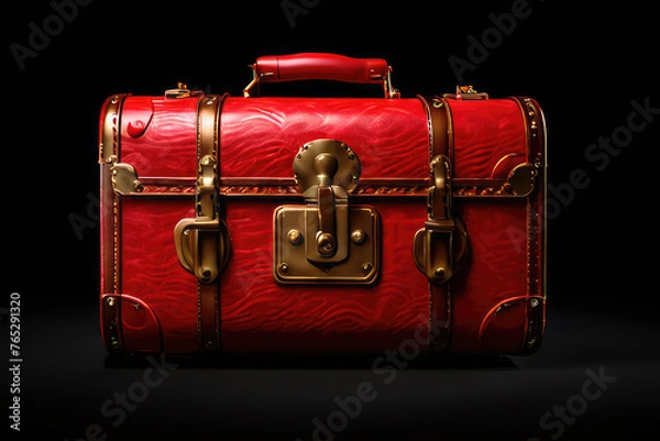 Obraz suitcase isolated